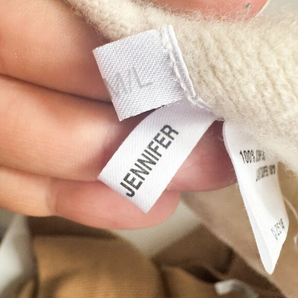 CA Va De Soi Jennifer Lightweight turtle neck poncho Merino Wool M/L - Picture 7 of 8